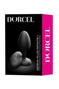 Remotely controlled Vibrating Anal Plug Geisha Plug Infinite L - Dorcel | Tentations