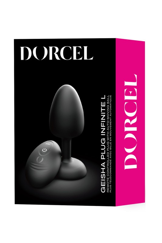 Remotely controlled Vibrating Anal Plug Geisha Plug Infinite L - Dorcel | Tentations