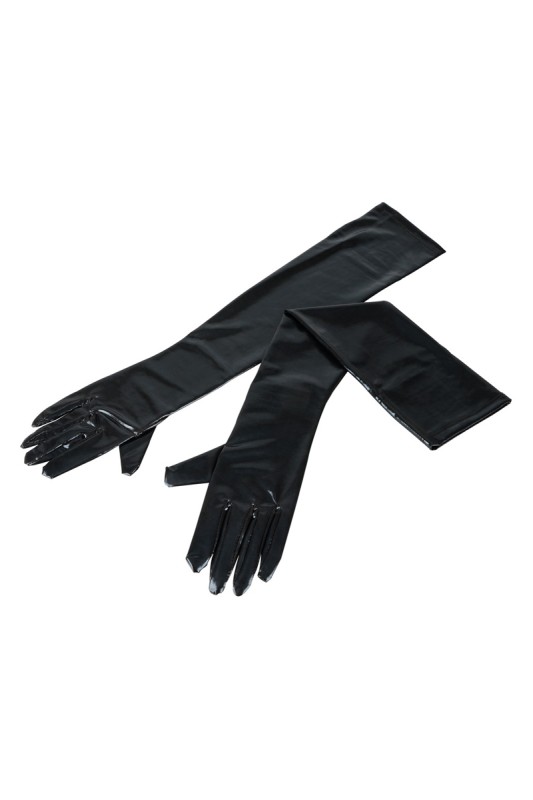 Handschuhe wetlook extra lang - Cottelli Accessoires - Schweizer Sexshop Tentations