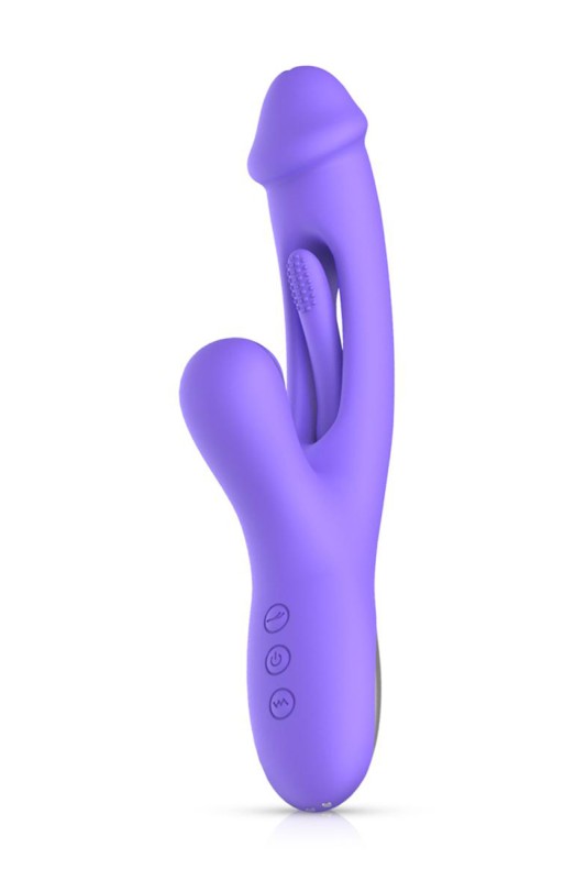 Vibratore coniglio con booster G-spot Tess - Good Vibes Only Vibratore coniglio con booster G-spot Tess - Good Vibes Only