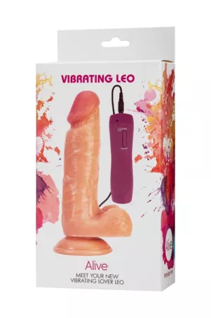 Realistic vibrator Leo