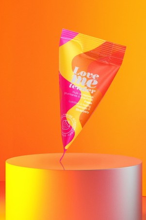 Berlingot oil edible massage Strawberry