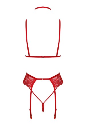 5 pezzi set Red Lace Kiss 243 - Kissable | Tentations.ch