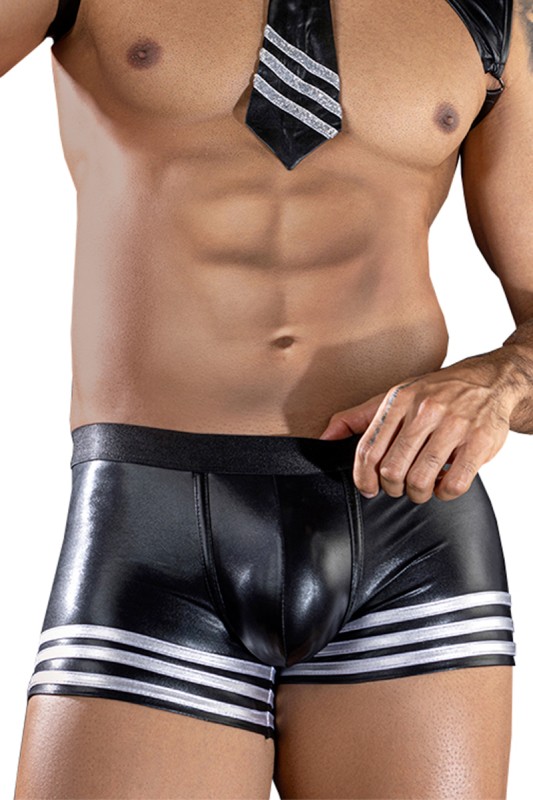 Shorty nero wetlook - J Lingerie | Tentations.ch Shorty nero wetlook - J Lingerie | Tentations.ch