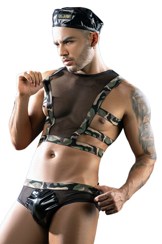 Sexy outfit US Army - J Lingerie | Tentations.ch Sexy outfit US Army - J Lingerie | Tentations.ch