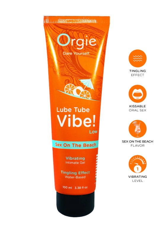 Lubrificante Lube Tube Vibe (Low) Sex On The Beach 100ml - Orgie | Tentations.ch Lubrificante Lube Tube Vibe (Low) Sex On The Beach 100ml - Orgie | Tentations.ch