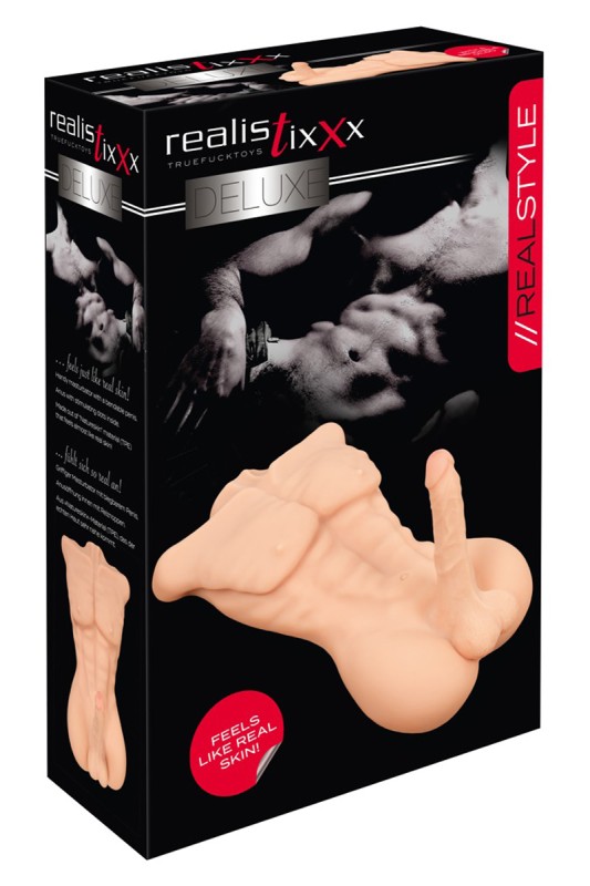 Busto uomo realistico Deluxe Man - Realistixxx