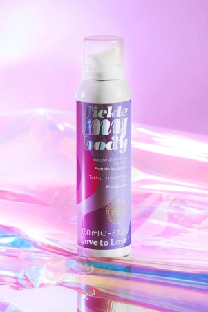 Crepitable massage foam - passion fruit