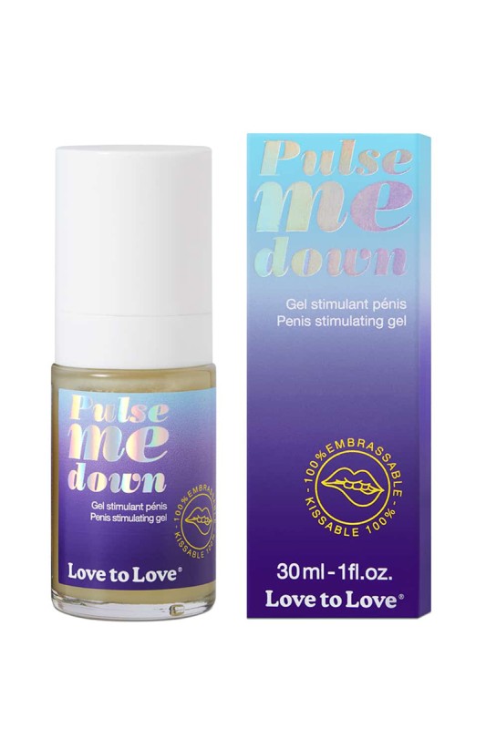 Gel stimolante del pene Pulse Me Down 30ml - Love To Love Gel stimolante del pene Pulse Me Down 30ml - Love To Love