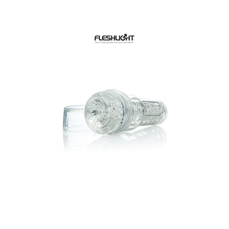 masturbatore fleshlight go torque trasparente con custodia