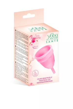 Rose Menstruationscup Yoba Natur