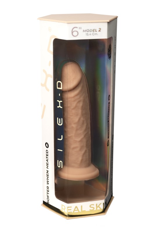 DildoEchte Haut Modell 2 Flesh 15,4 cm - SilexD