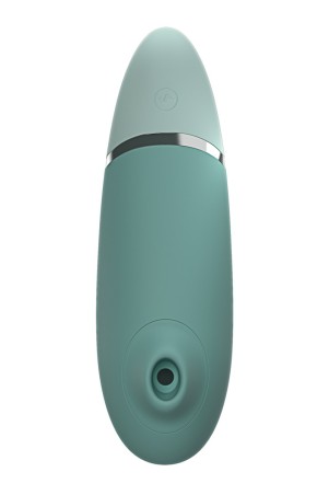 Detail of turquoise Pleasure Air™ tip
