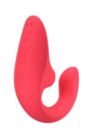 Doppia stimolazione Womanizer Miscela rosa brillante