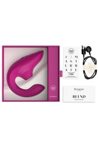 Double stimulator Womanizer Blend Fuchsia