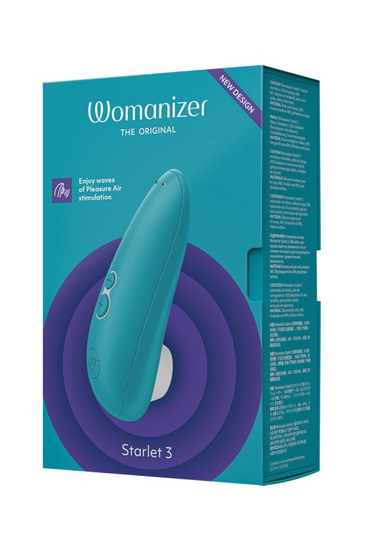 Klitorischer Stimulator Womanizer Starlet 3 türkis