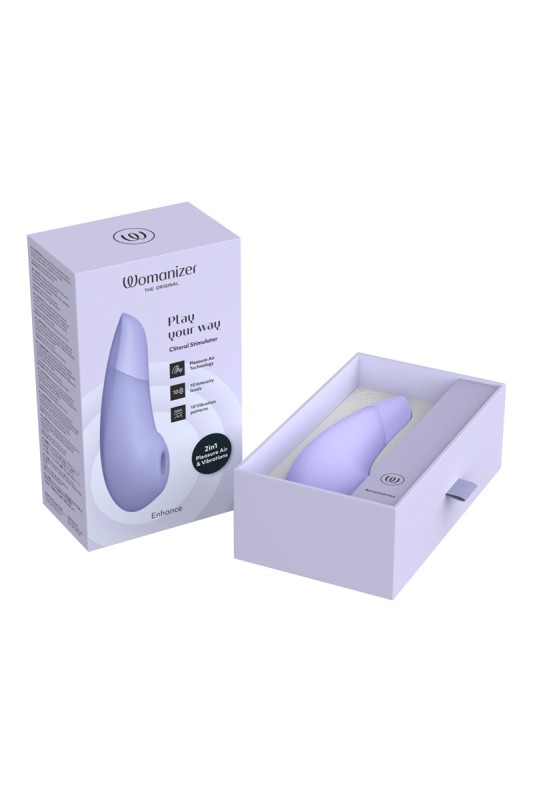 Womanizer Enhance viola – Stimolatore clitorideo 2-in-1
