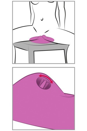 Vibepad 2 – Vibrating cushion with heat & licking