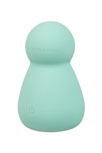 Fairygasm Applust Vibrator in Grün, modernes Design mit feiner Textur