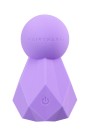 Vibratore Fairygasm BlissKey viola, silhouette sensuale e rilievi stimolanti