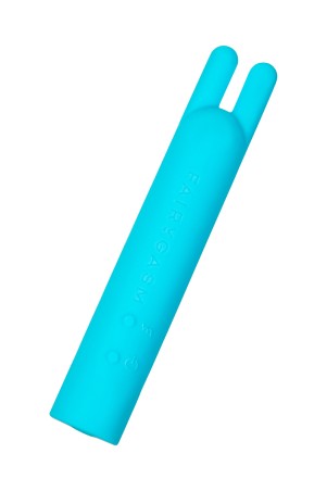 Fairygasm BlissStars vibrator blue from another angle, refined details