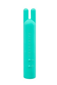 Fairygasm BlissStars vibrator green, modern design and refined texture