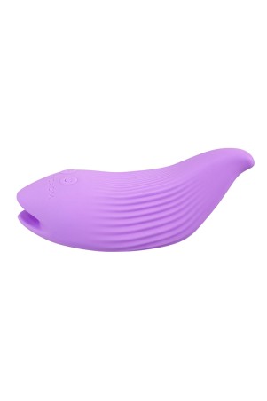 Fairygasm DelightfulWave Vibrator violett aus neuer Perspektive, elegante Linien