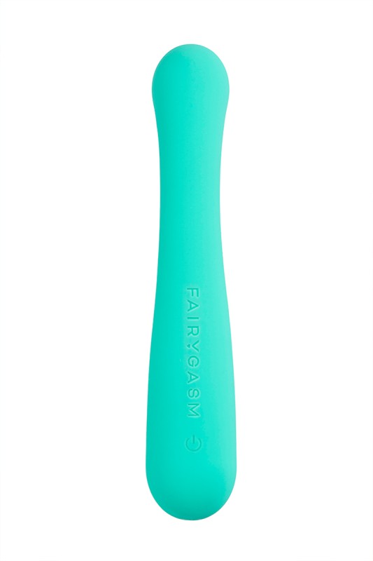 Fairygasm FantasyEuphoria vibrator green, sculpted shape Fairygasm FantasyEuphoria vibrator green, sculpted shape