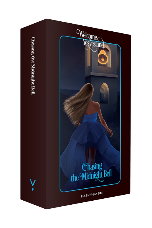 Märchenhafte Box des Fairygasm HeartGem Stimulators blau