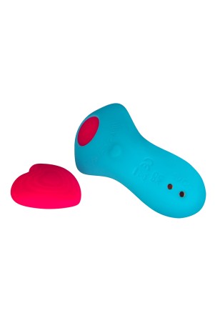 HeartGem bleu Fairygasm nouvelle vue, lignes élégantes