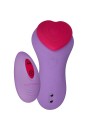 Stimulateur télécommandé Fairygasm HeartGem violet, élégant