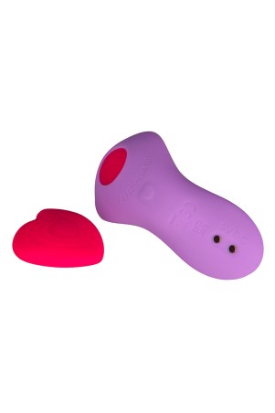 Fairygasm HeartGem viola nuova vista, linee eleganti