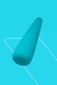 IcyCone bleu Fairygasm autre angle, détails fins