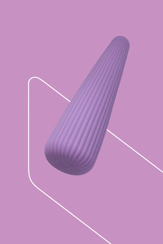 IcyCone violet Fairygasm autre angle, détails fins