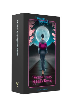 Fairytale box of Fairygasm LunaCharm G-spot vibrator purple