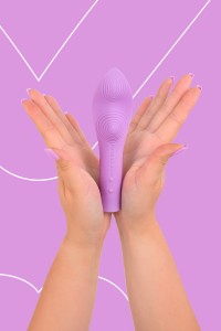 Fairygasm LunaCharm violett in der Hand, Struktur