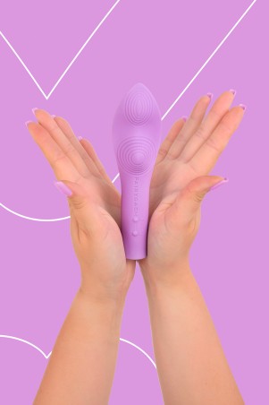 Fairygasm LunaCharm violett in der Hand, Struktur