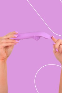 LunaCharm violet Fairygasm autre angle, détails fins