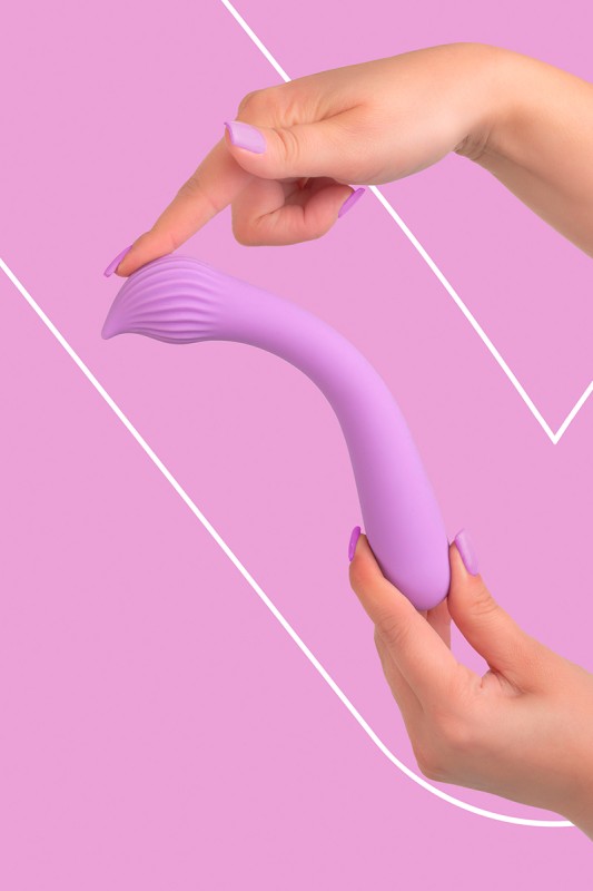 Fairygasm Passionmania viola altra angolazione, dettagli