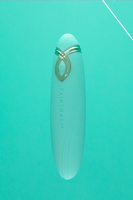 Fairygasm PleasureArrow verde altra angolazione