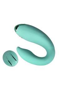 PleasureBerry – Vibro ricaricabile per coppia verde turchese – FairyGasm