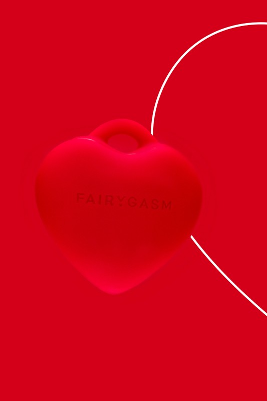 Fairygasm PleasureStone red other angle