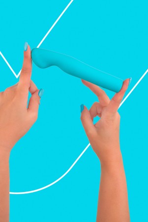 Fairygasm Roseaissance blue held in hand