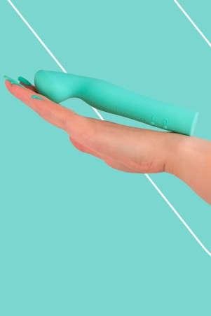 Fairygasm Roseaissance green held in hand