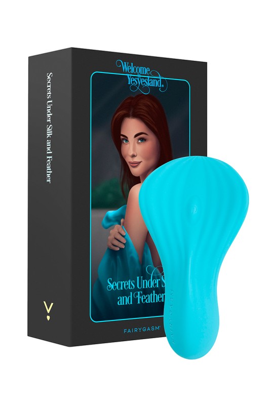 Boîte féerique SilkenTouch bleu Fairygasm
