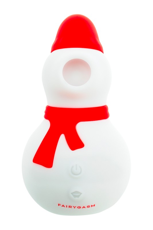 Stimulateur clitoridien Fairygasm SnowMan blanc