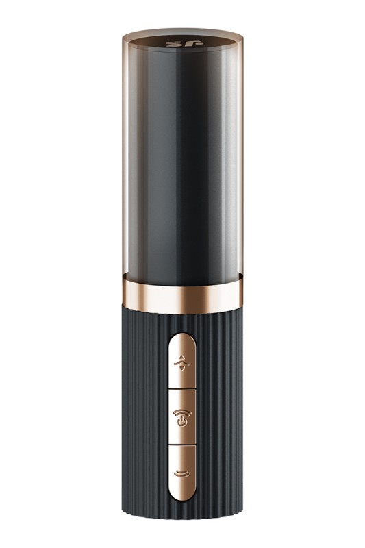 Stimulateur Satisfyer Pro 2 Kiss – fermé, vue frontale élégante