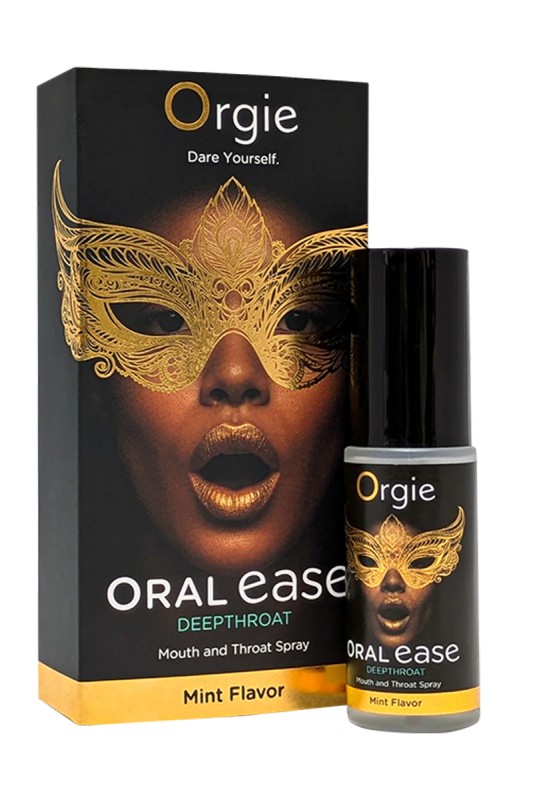 Oral Ease Spray mit Verpackung – 15 ml Minzspray für den Oralverkehr