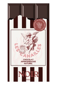 Cioccolato fondente afrodisiaco 100g – Les Canailles