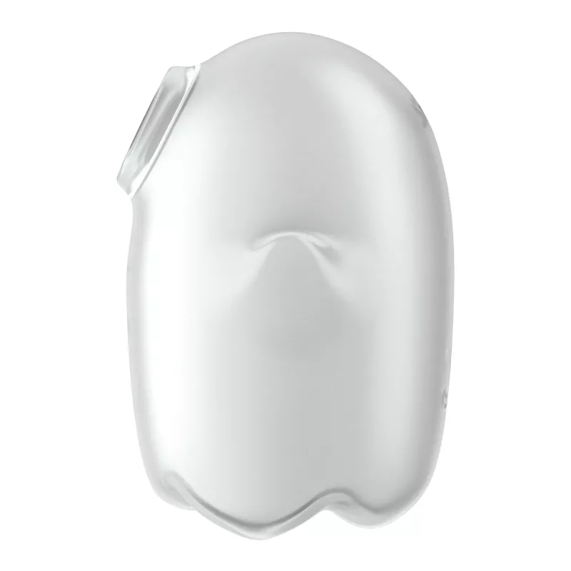 Satisfyer Glowing Ghost Weiß – Seitenansicht